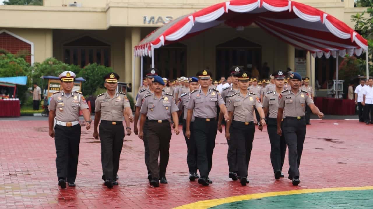 858 Anggota Polri Polda Banten Periode 1 Januari 2019 Naik Pangkat