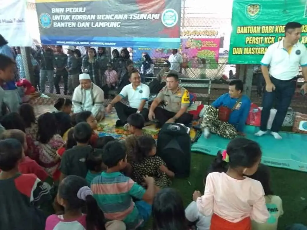 Kepala BNN RI, Kirim Langsung Bantuan Korban Tsunami