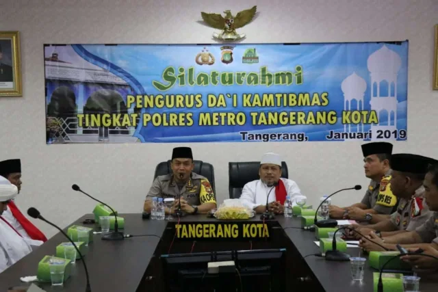 Satukan Persepsi, Kapolres Tangerang Kota Undang Silaturahmi Da'i Kamtibmas