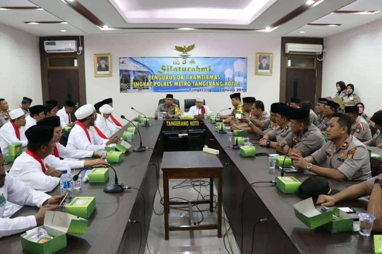 Satukan Persepsi, Kapolres Tangerang Kota Undang Silaturahmi Da'i Kamtibmas