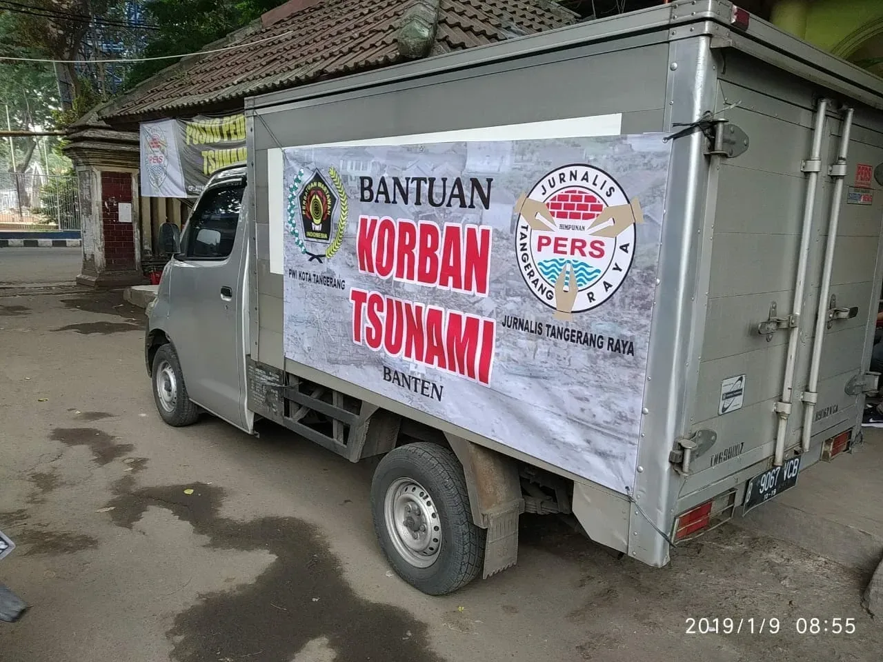 JTR Kirim Langsung Bantuan Korban Tsunami Banten