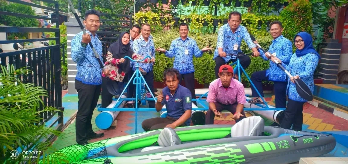 Ada 6 Unit Sepeda Air Di Kampung Wisata Air Karawaci