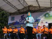 Walikota Tangsel Gowes Sepeda di Hari Amal Bakti ke-73