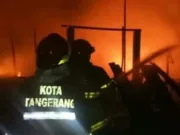 20 Bangunan Diatas Tanah Kemenkumham Habis Dilalap Api