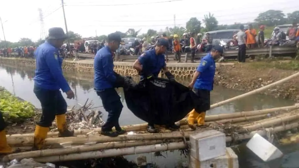 Bocah Hilang Terseret Arus Banjir di Tangerang Ditemukan