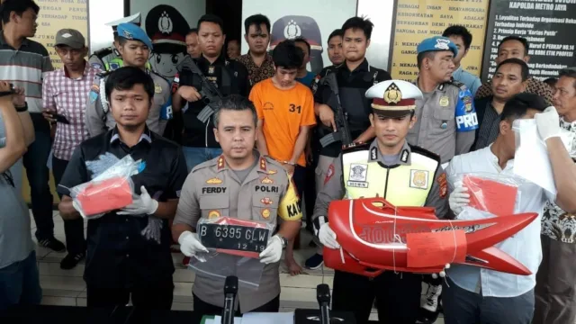 Viral ! Pemuda Penghancur Motor Saat Ditilang Polisi Jadi Tersangka