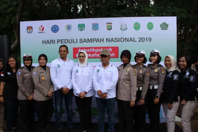 HPSN 2019, Kapolres Bersama Pemkot Tangsel Ajak Masyarakat Perduli Sampah