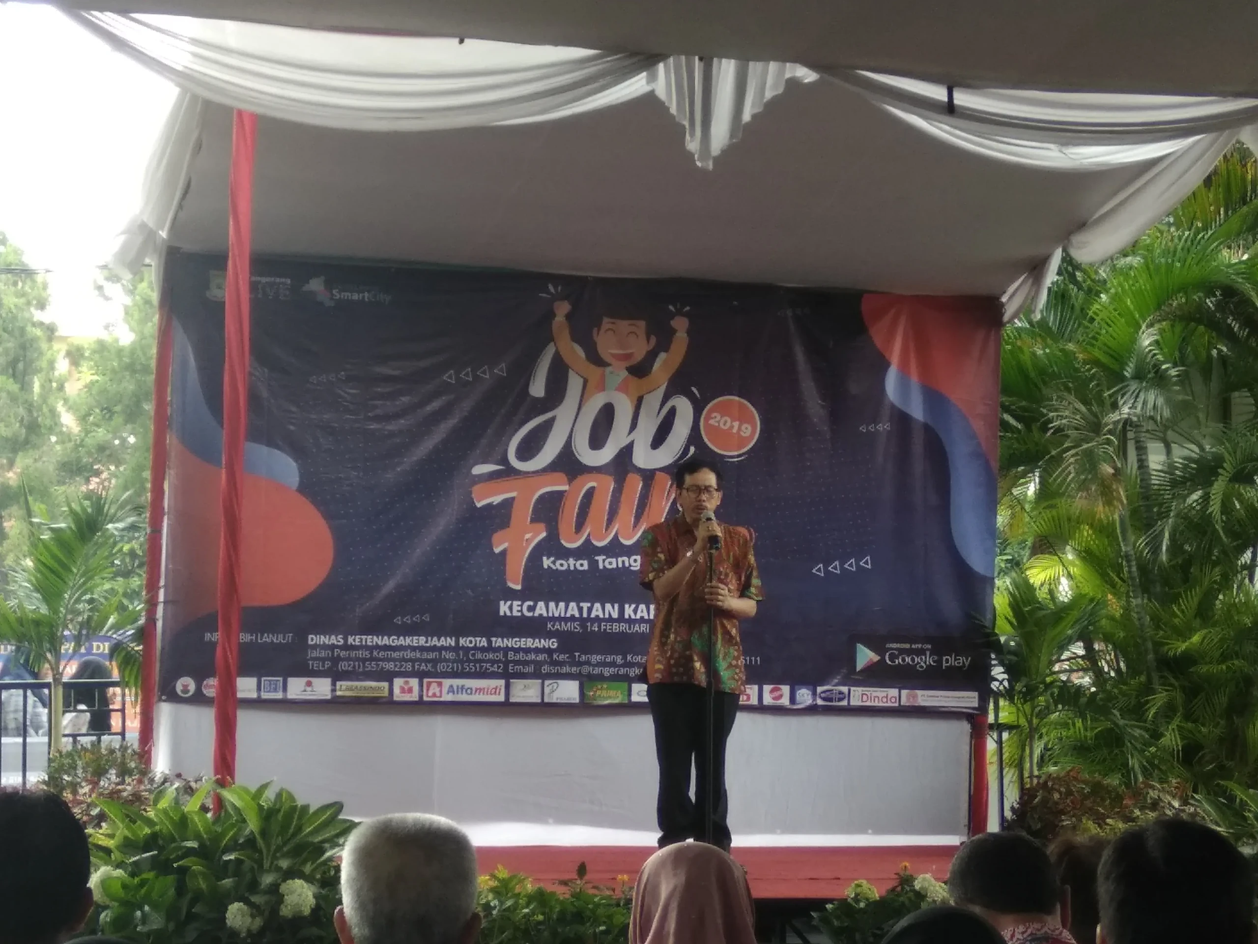 Job Fair 2019 Digelar Disnaker Kota Tangerang di Gor Balai Rakyat