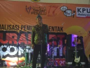 Sosialisasi KPU Banten di Culinary Night, Pengunjung Minta Formulir A5