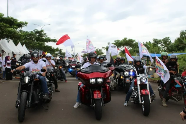 Dukung Kesadaran Tertib Lalu lintas Dandim 0506Tgr Ikuti Festival Road Safety