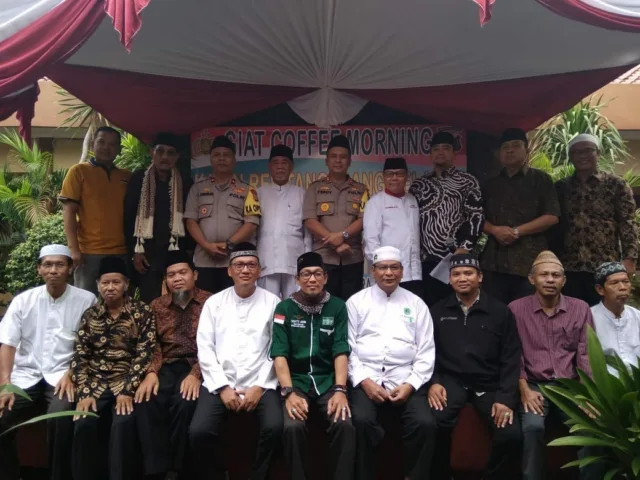 Coffee Morning di Mapolsek Pamulang, Kapolres : Sharing Polisi dan DKM