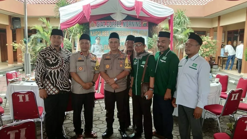 Coffee Morning di Mapolsek Pamulang, Kapolres : Sharing Polisi dan DKM