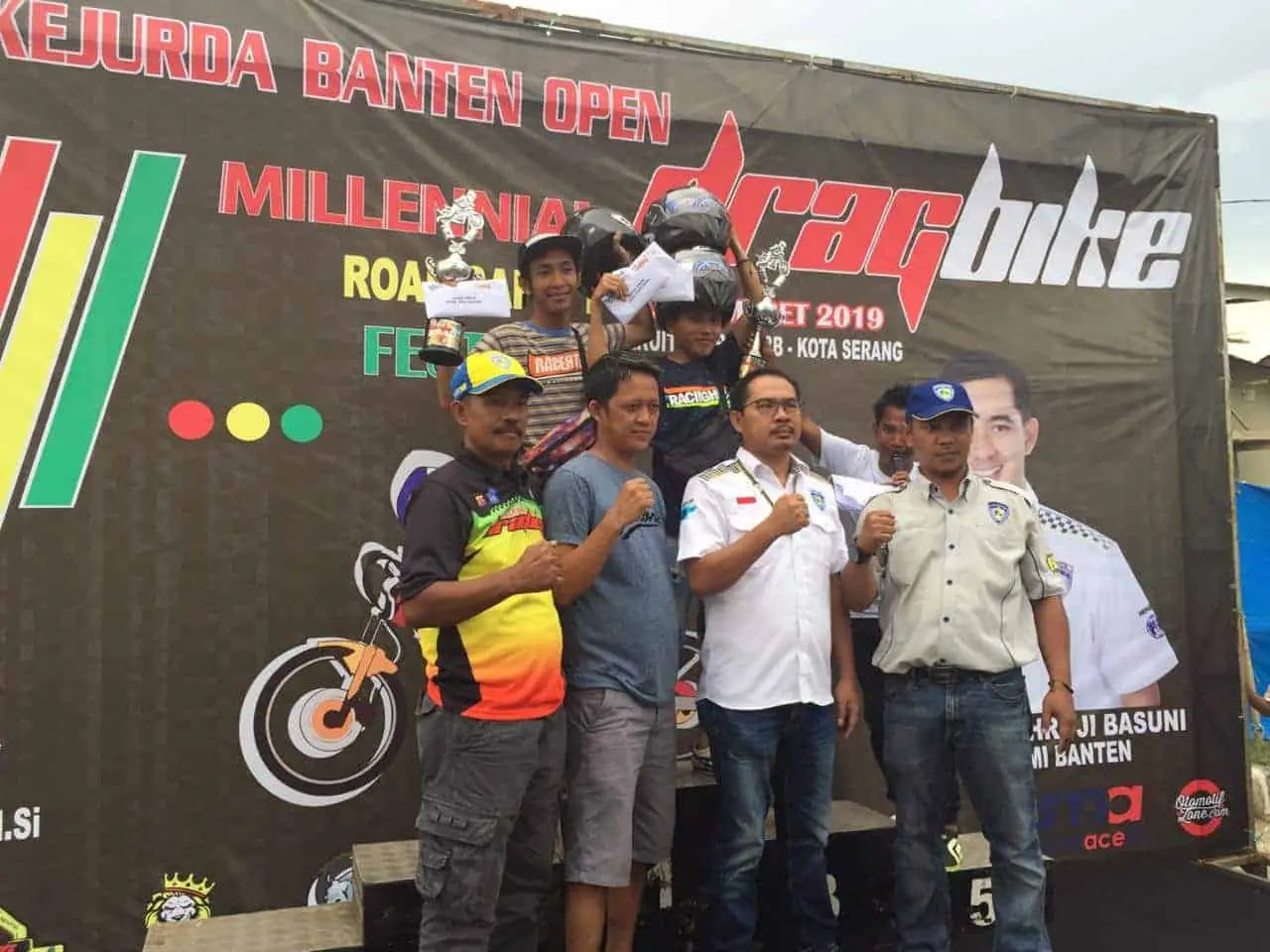 Ini Hasil Lengkap Juara Drag Bike Piala Kapolda Banten 2019