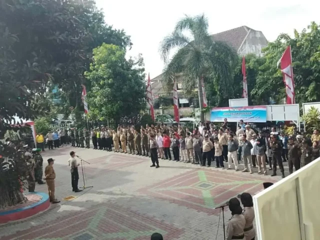 Gelar Pasukan PAM Pemilu 2019 Polsek Tangerang