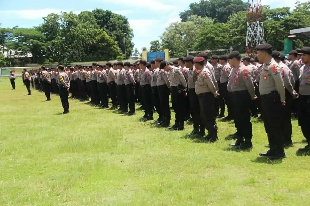 Polda Banten, Amankan Kampanye Terbuka Capres 01