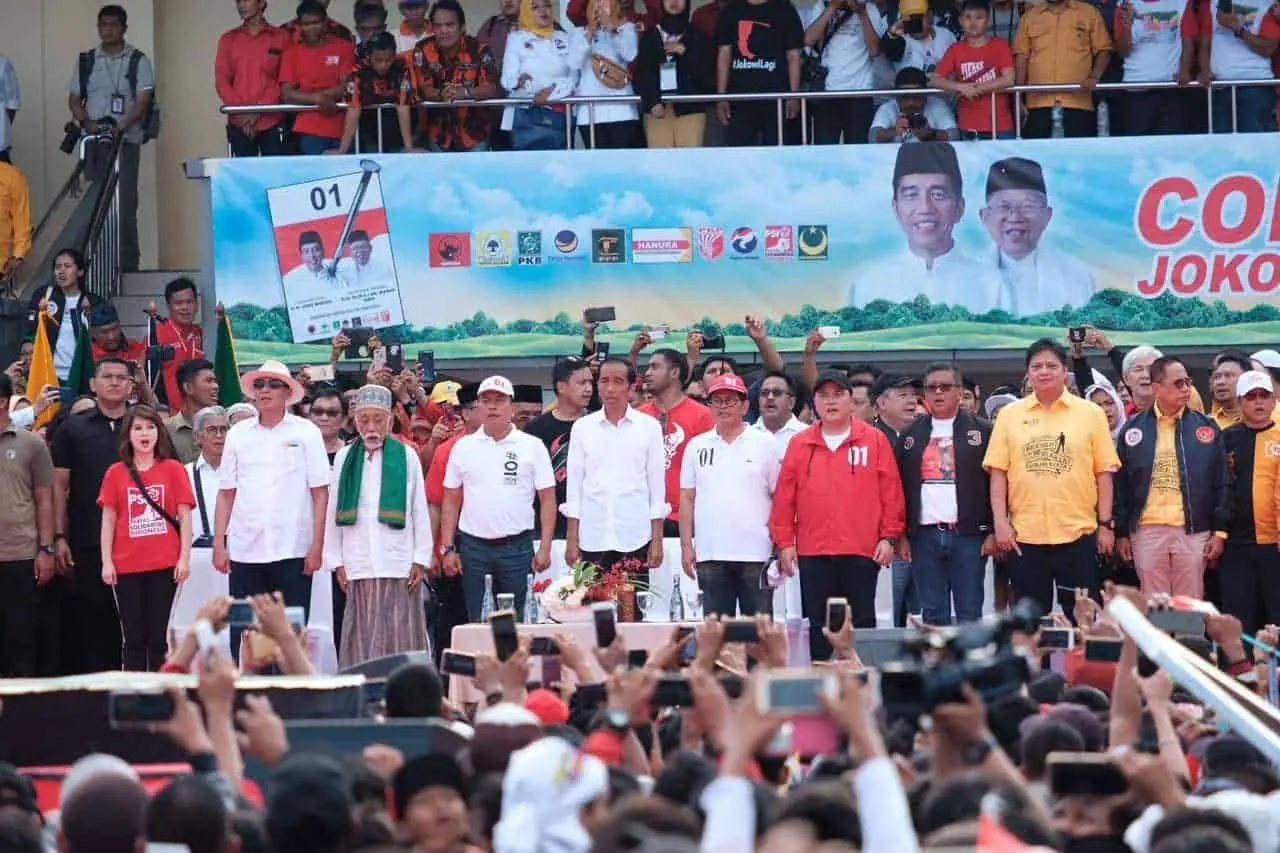 Jokowi Kampanye Perdana di Banten, Sapa Ribuan Pendukung