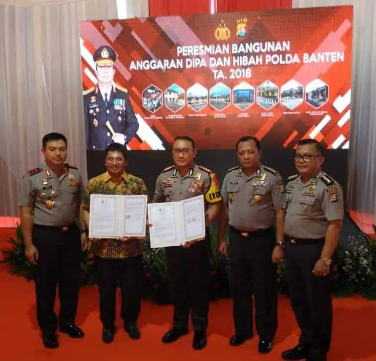 Kapolda Banten Resmikan Bangunan Polda dan Rusun Polres