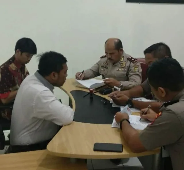 Team Audit Unit Wasjaspam Binmas PMJ Audensi PT Tosa Nusantara Sejahtera