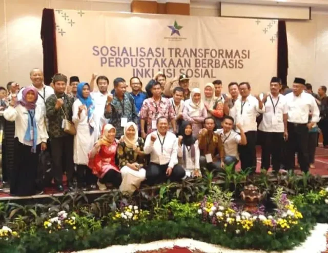 Kadiskerpus Lebak Dampingi 5 Kades Penerima Bantuan Program Revitalisasi Perpusnas