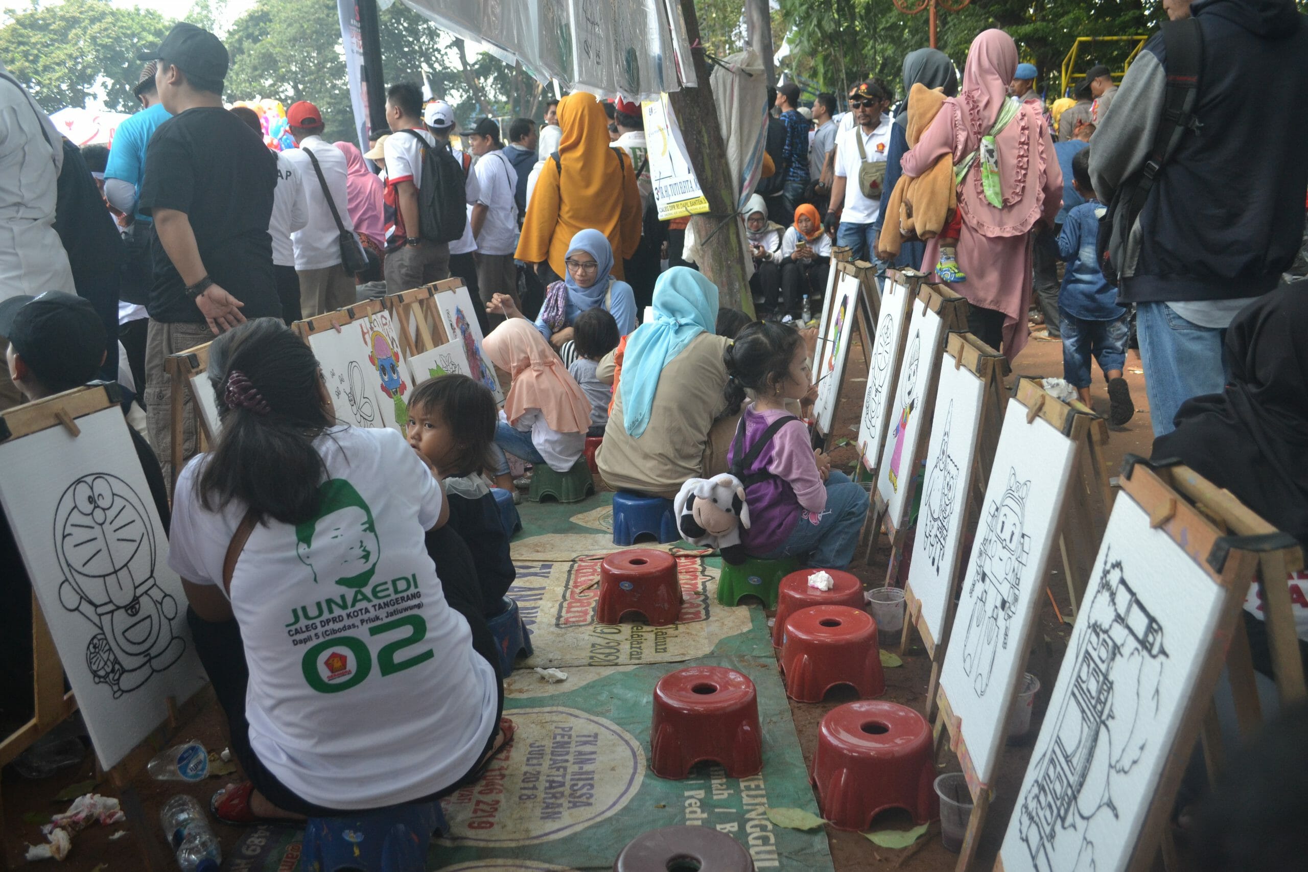 Foto dan Fakta Menarik Kampanye Akbar Prabowo-Sandi di Kota Tangerang