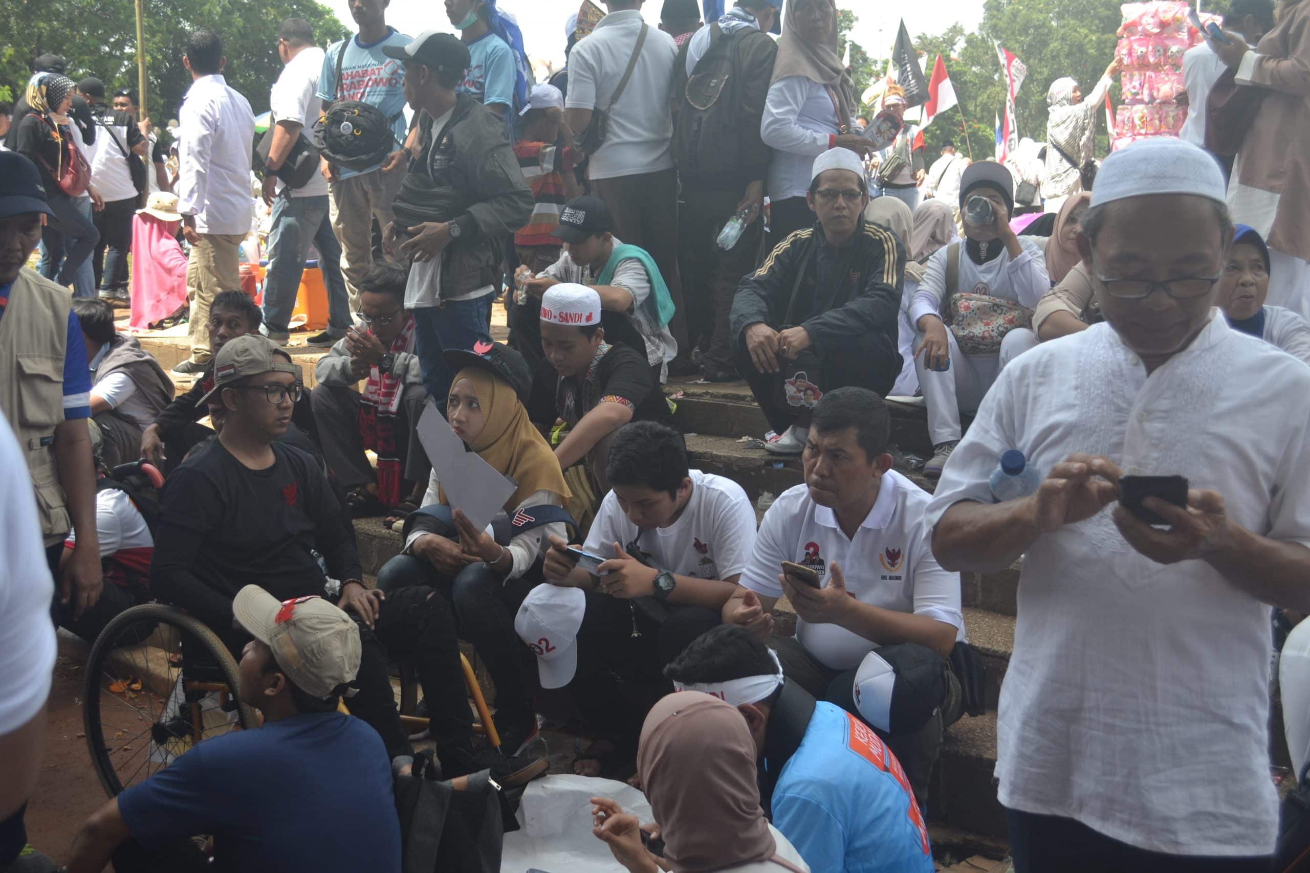 Foto dan Fakta Menarik Kampanye Akbar Prabowo-Sandi di Kota Tangerang