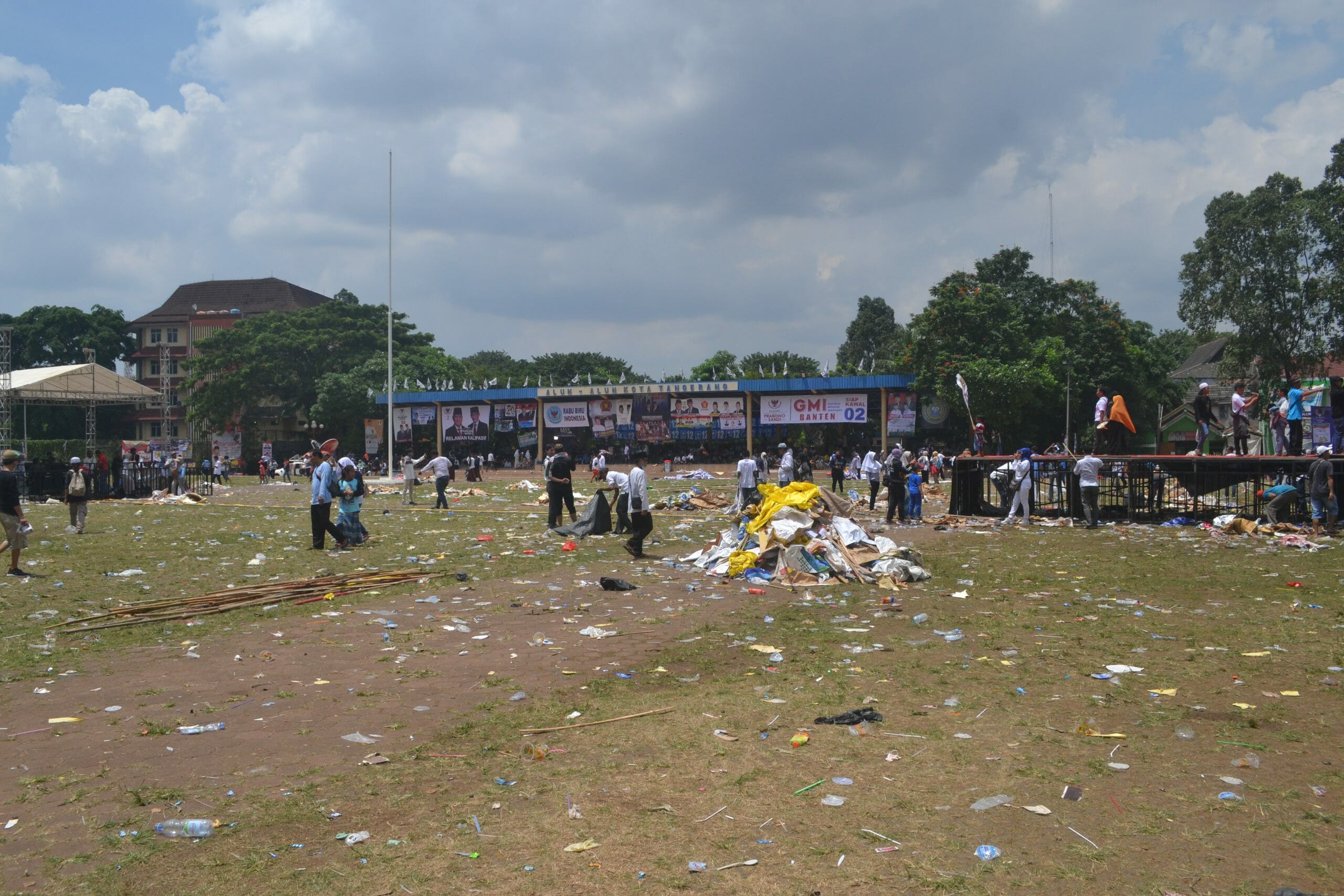 Foto dan Fakta Menarik Kampanye Akbar Prabowo-Sandi di Kota Tangerang