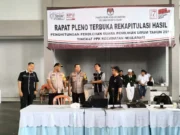 Kapolrestro Tangerang Tinjau Logistik Pemilu PPK Neglasari