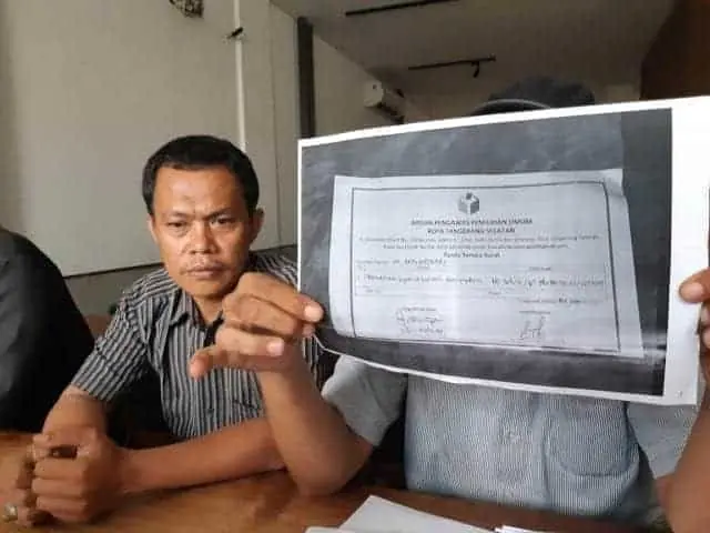 Dua Caleg PDIP Kota Tangsel DiLaporkan GMB - PB