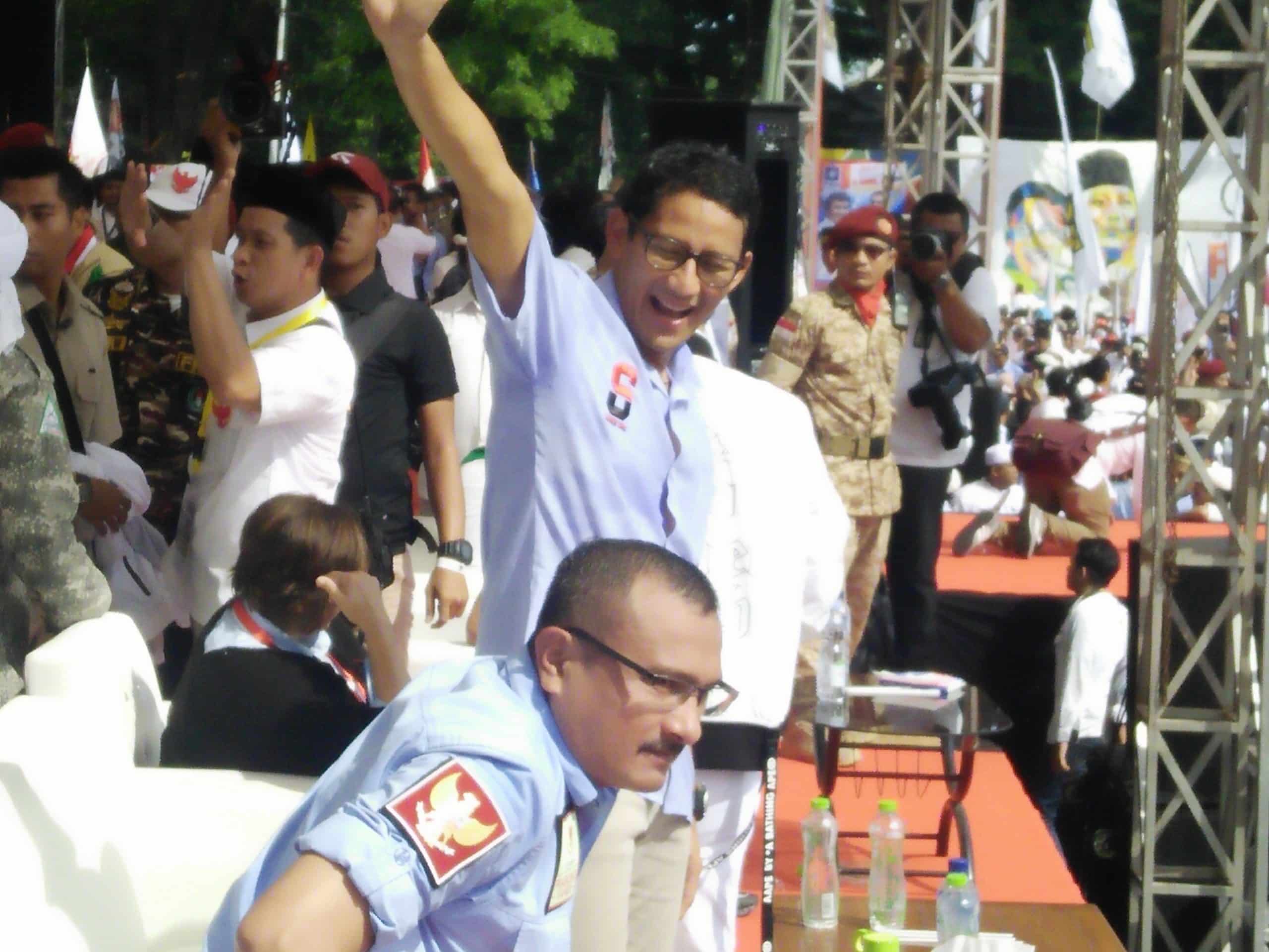 Kampanye Akbar Prabowo - Sandi di Kota Tangerang