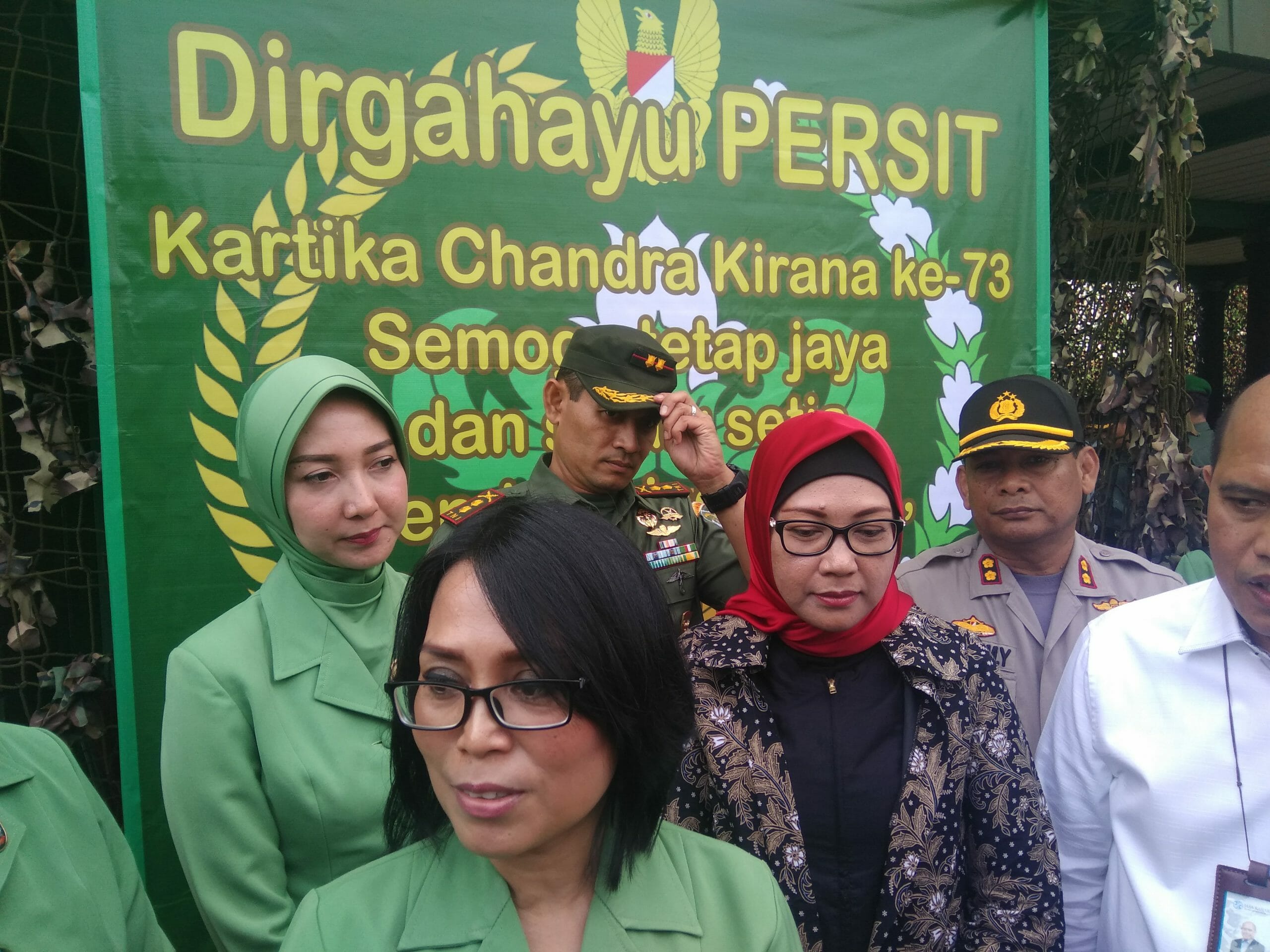 HUT Persit KCK Ke- 73 Bersama Kementerian BUMN Gelar Bhakti Sosial