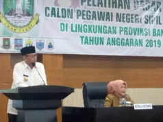 Wahidin Halim Tidak Biasa Pencitraan, Biasa Hidup Susah dari Kecil