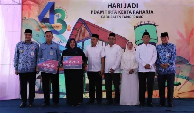 Dies Natalis Ke 43 PDAM TKR, Santuni 500 Anak Yatim dan 16 Paket Umroh