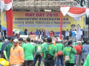 Peringatan May Day 2019 di Kota Tangerang Semarak Kebersamaan