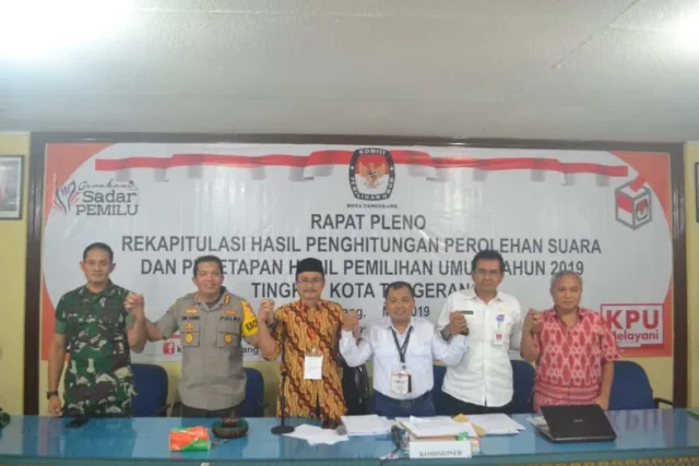 Paslon 02 Ungguli Paslon 01 di Kota Tangerang