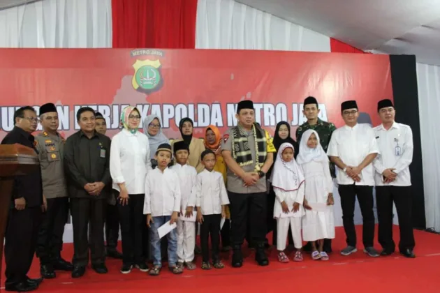 Kapolda Metro Jaya Resmikan Mesjid Al -Aman Polres Tagsel dan Gedung Parkir