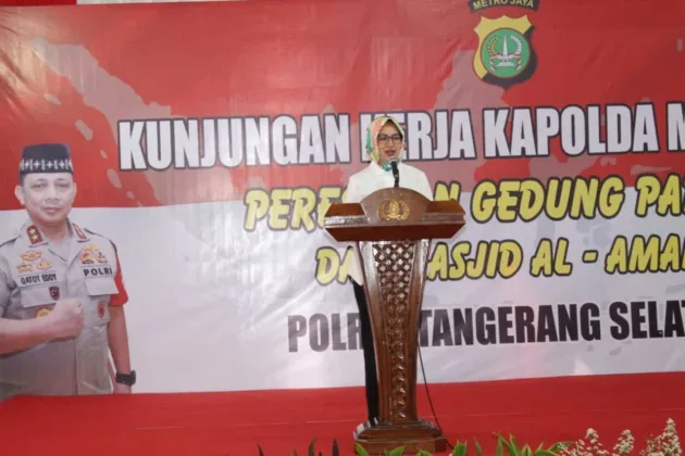 Kapolda Metro Jaya Resmikan Mesjid Al -Aman Polres Tagsel dan Gedung Parkir