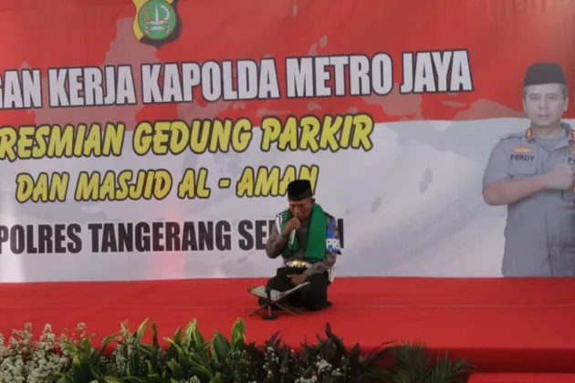 Kapolda Metro Jaya Resmikan Mesjid Al -Aman Polres Tagsel dan Gedung Parkir