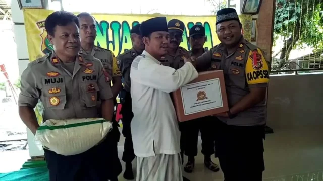 Begini, Anjang Sana dan Bakti Religi Kapolsek Jatiuwung Jelang HUT Bhayangkara Ke-73