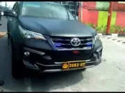 Viral, Fortuner VRZ Berplat Polri Ugal Ugalan Ditilang Polisi di Bogor