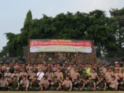 Apel Sinergitas TNI-Polri di Yonif Mekanis 203/AK