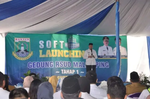 Bangun Gedung RSUD Malingping, WH: Kesehatan dan Pendidikan Adalah Obsesi