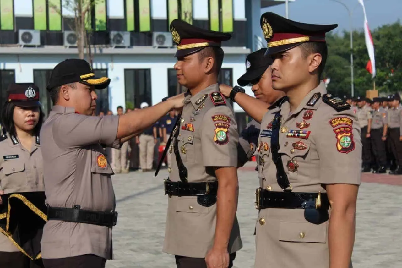 Polres Tangerang Selatan Gelar Sertijab Kasat Reskrim