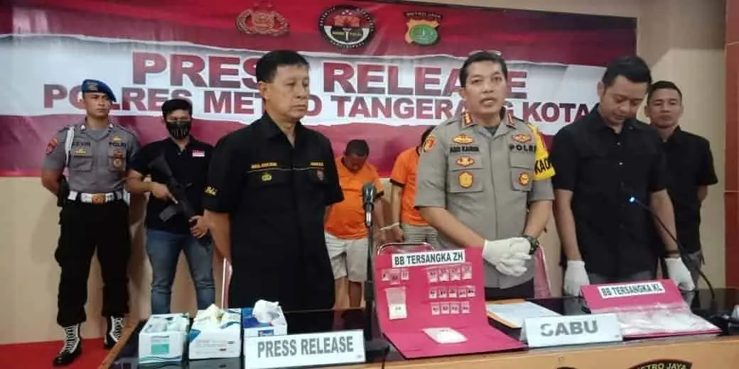 3 Pelaku Narkotika Ditangkap di Tiga Tempat Berbeda di Tangerang