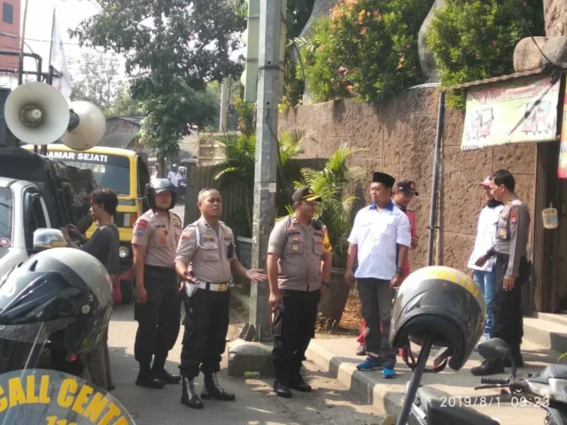 Keberangkatan Aksi Massa FSPMI & KASBI SMB SPMI, Dikawal Ketat Polisi