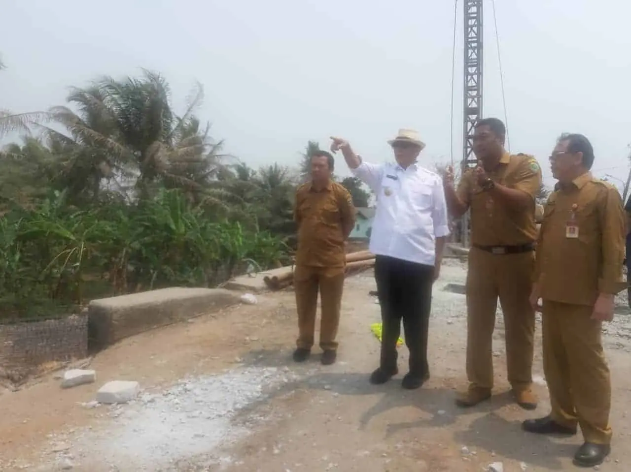 Gubernur WH Sidak Tiga Jembatan di Tangerang