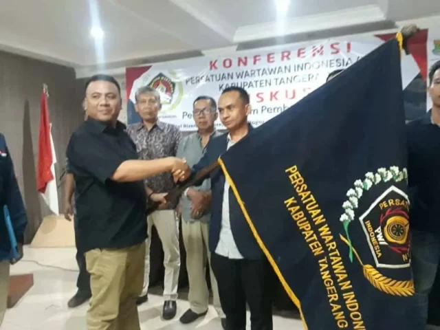 Sangki Wahyudin Kembali Terpilih Jadi Ketua PWI Kabupaten Tangerang