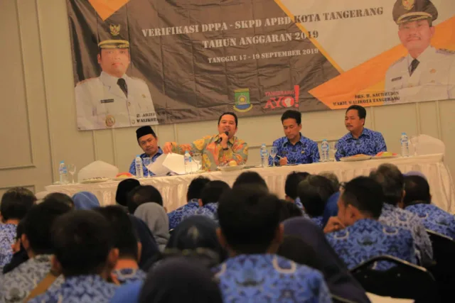 BPKD Verfikasi DPPA SKPD APBD Kota Tangerang TA 2019