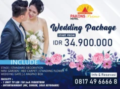 Wedding Package Pakons Prime Hotel Mulai Dari IDR. 34.900.000