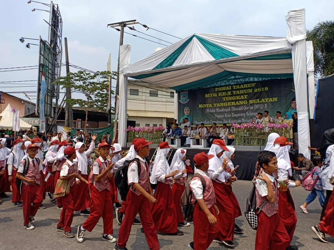 Pawai Ta'aruf Tandai Pembukaan MTQ ke-10 di Tangsel