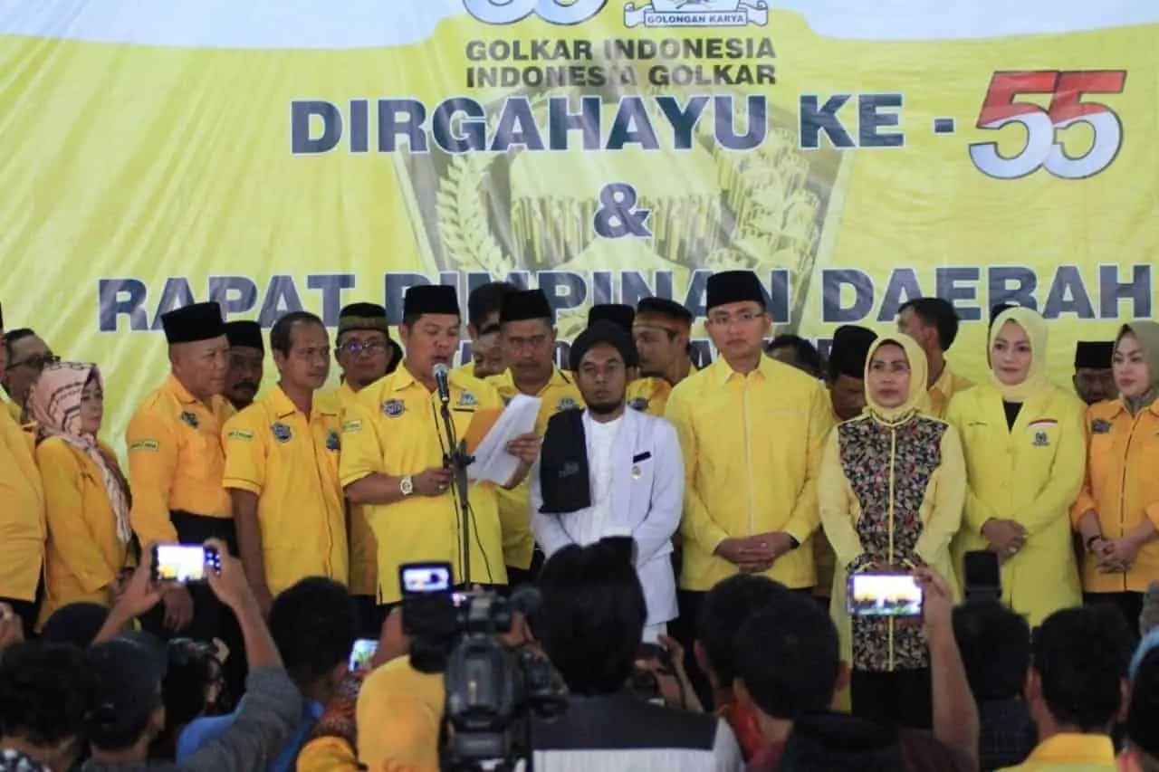 Andika Hazrumy Minta Golkar Kawal Pencalonan Tatu di Pilkada Kab. Serang 2020